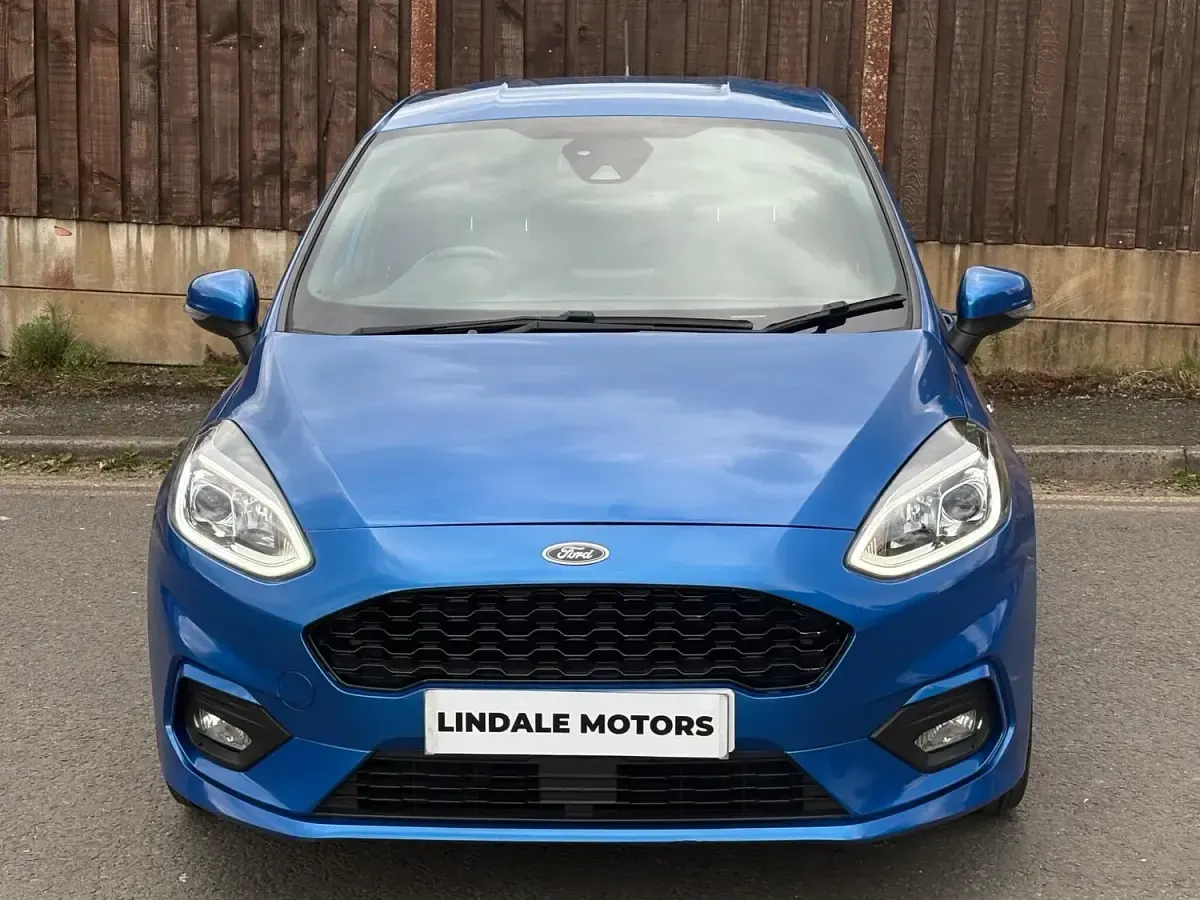 Used Ford Fiesta ST-Line 125 HP (91 kW) 2020 Blue Hatchback