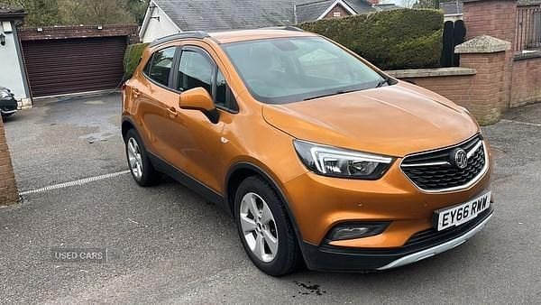 Used Vauxhall Mokka X Design Edition 136 HP (100 kW) 2017 Orange SUV