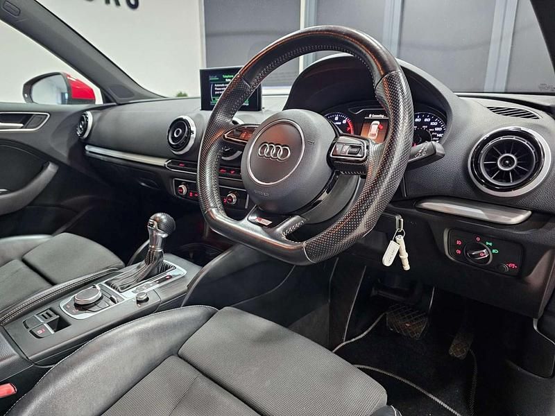 Used Audi A3 Sportback S-Line 2015 Red Hatchback