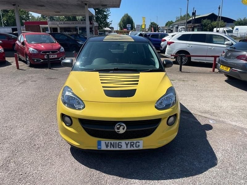 Used Vauxhall Adam Slam 100 HP (73 kW) 2016 Yellow Hatchback
