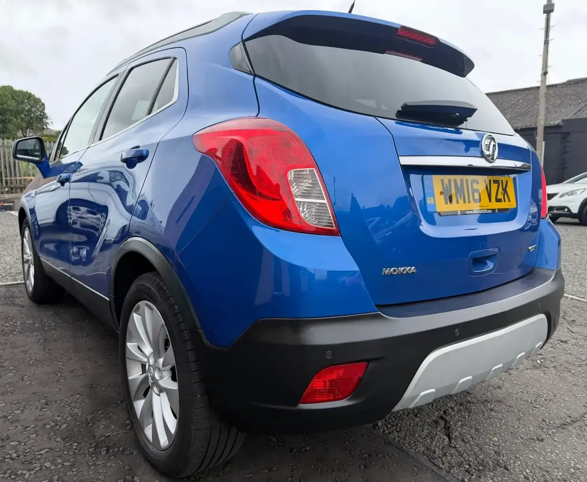Used Vauxhall Mokka 136 HP (100 kW) 2016 Blue SUV