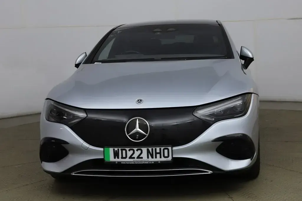 Used Mercedes EQE350 Exclusive Luxury 214 kW (292 HP) 2022 Silver Sedan