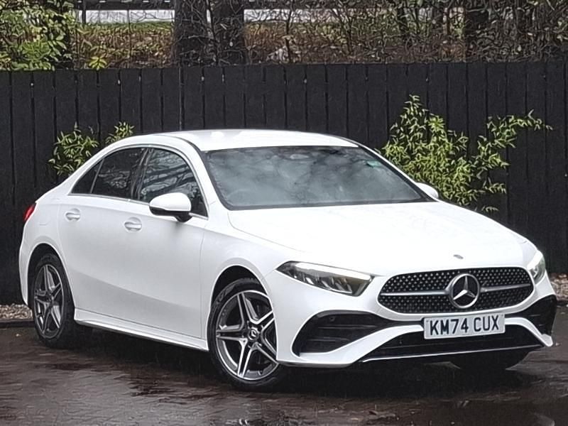 White Used 2024 Mercedes A250 AMG Line Premium Hatchback | £27,498 (A bit pricey) - Image 1/4