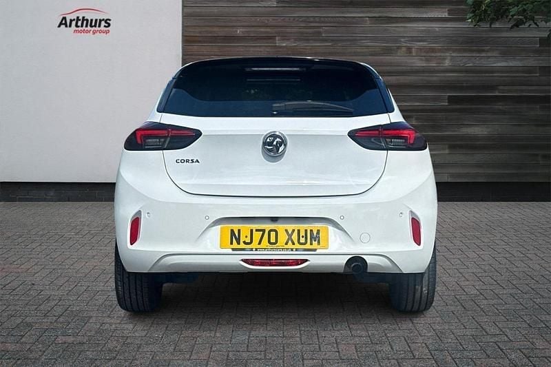 Used Vauxhall Corsa Ultimate 99 HP (72 kW) 2020 White Hatchback