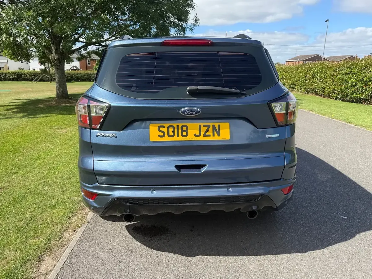 Used Ford Kuga ST-Line X 176 HP (129 kW) 2018 Blue SUV