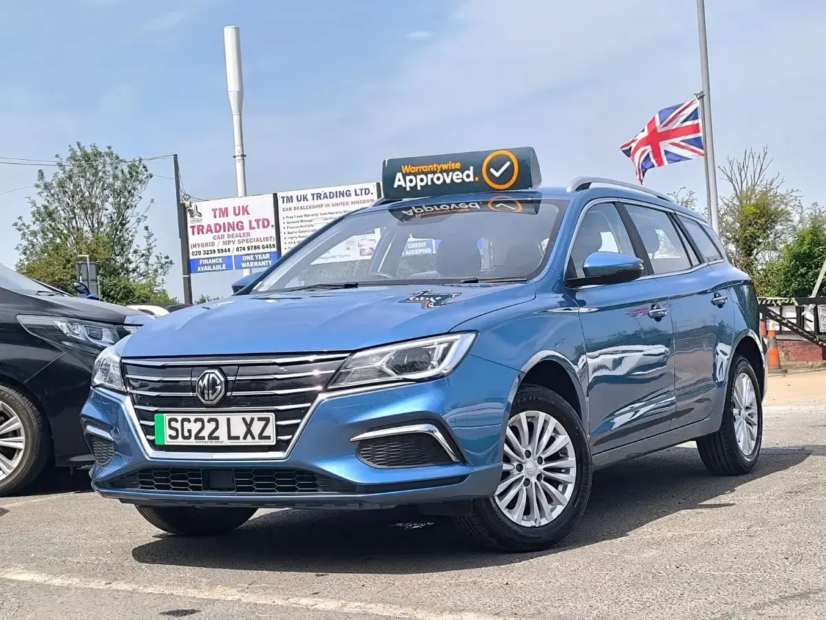 Used MG MG5 EV Exclusive 114 kW (156 HP) 2022 Blue Estate