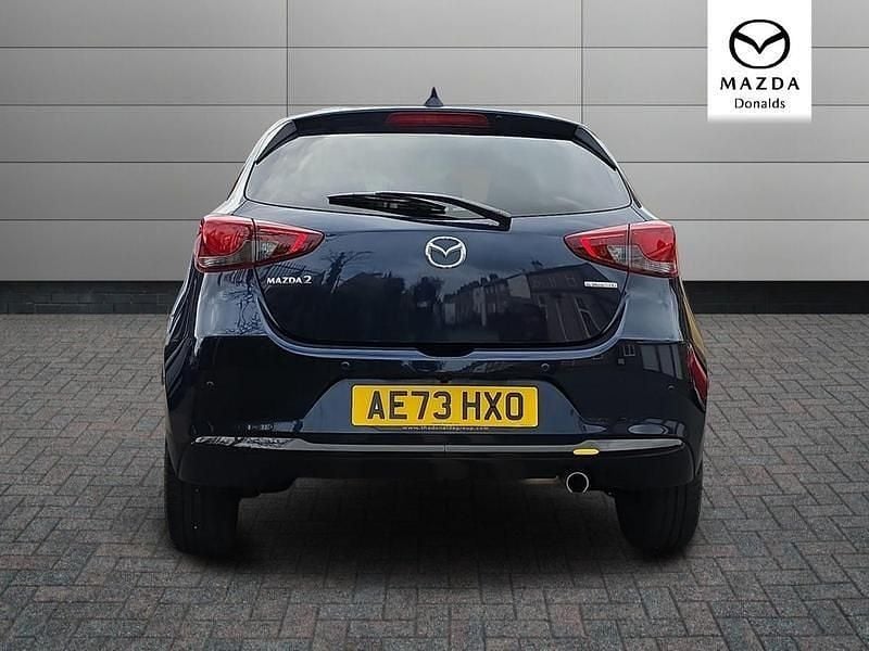 Used Mazda 2 Exclusive-Line 116 HP (85 kW) 2023 Blue Hatchback