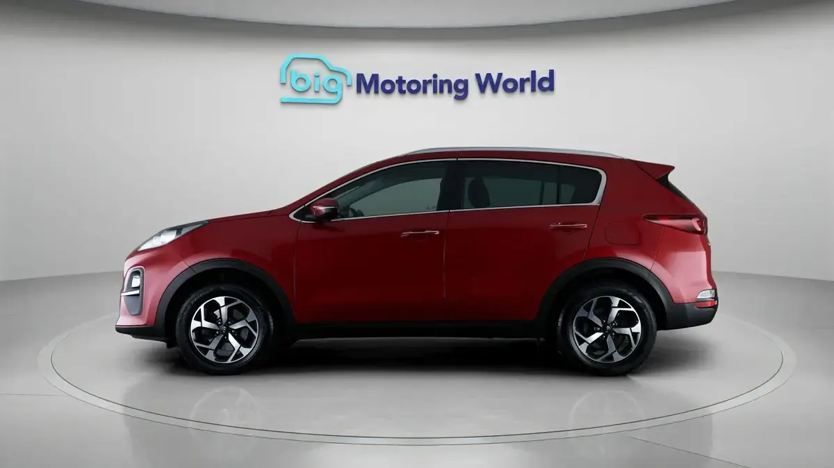 Used Kia Sportage 177 HP (130 kW) 2021 Red SUV