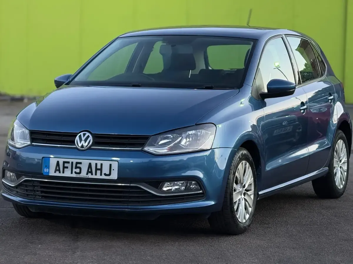 Used VW Polo SE 2015 Blue Hatchback