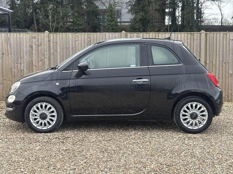 Used Fiat 500 Lounge 69 HP (50 kW) 2019 Black Hatchback