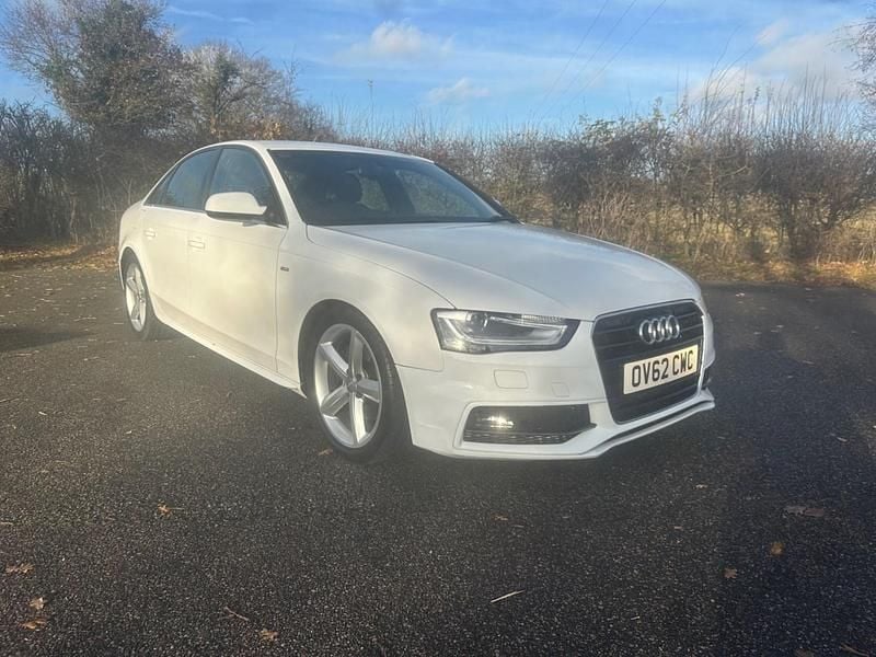 White Used 2012 Audi A4 S-Line Sedan | £4,995 (Fair price) - Image 1/4