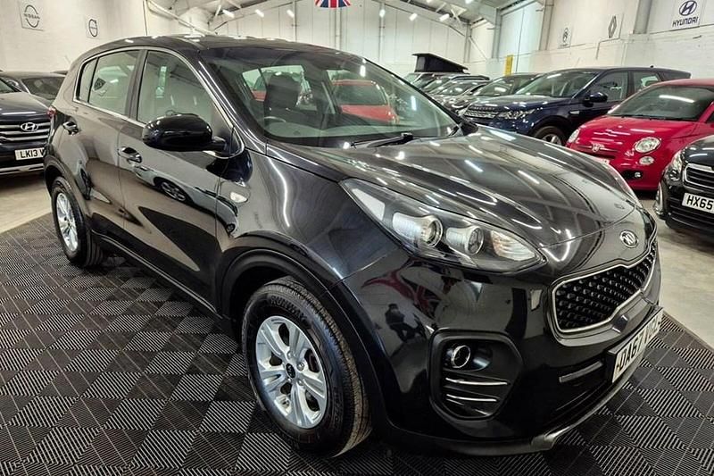 Used Kia Sportage 115 HP (84 kW) 2017 Black SUV