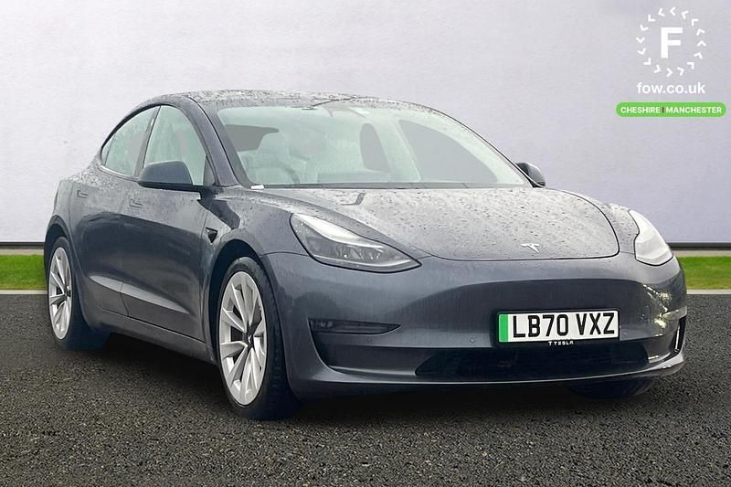 Grey Used 2020 Tesla Model 3 Long Range AWD Sedan | £19,199 (Fair price) - Image 1/4