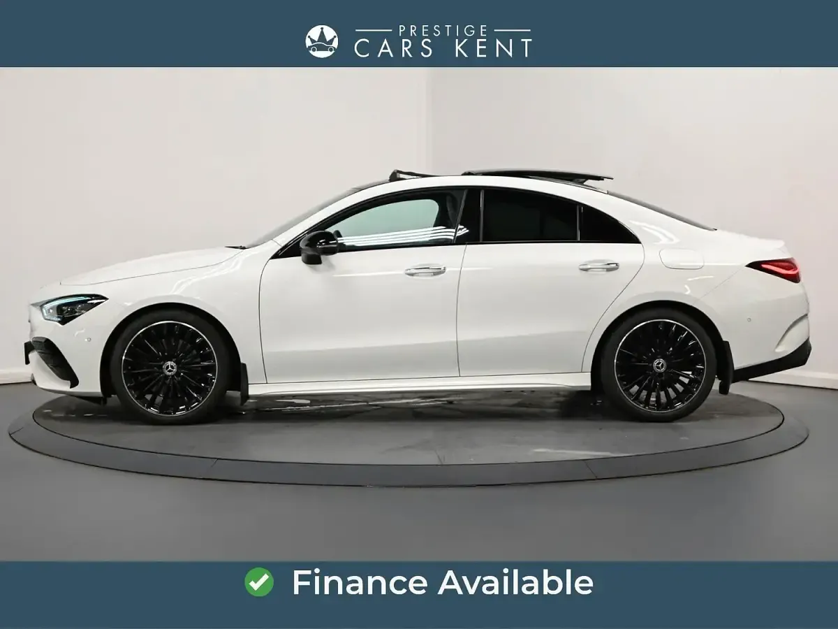 Used Mercedes CLA200 AMG Line Premium Plus 163 HP (119 kW) 2024 White Coupe