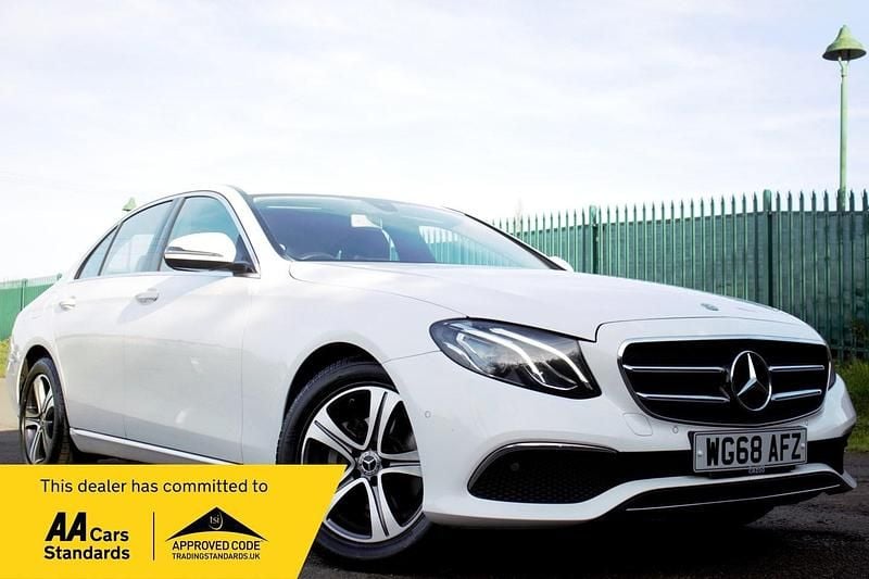 Used Mercedes E220 SE 194 HP (142 kW) 2018 White Sedan