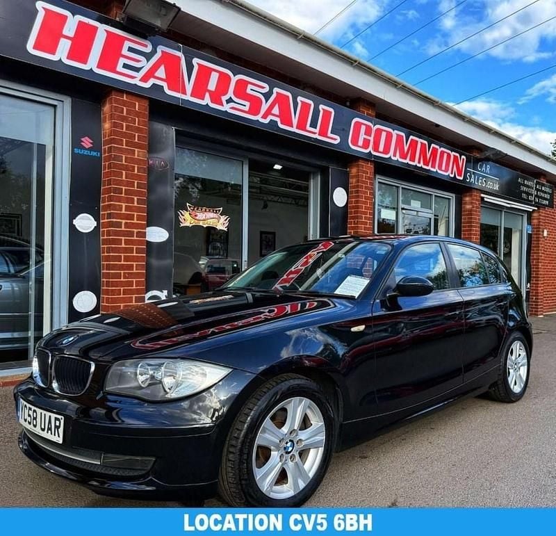 Black Used 2008 BMW 118 Hatchback | £2,500 (Fair price) - Image 1/4