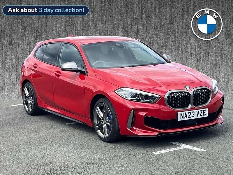 Red Used 2023 BMW M135 Comfort Edition Hatchback | £27,599 (Super price) - Image 1/4