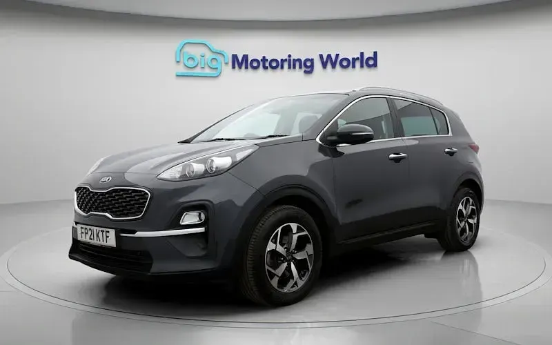 Used Kia Sportage 136 HP (100 kW) 2021 Grey SUV