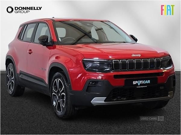 Used Jeep Avenger Summit 114 kW (156 HP) 2024 Red SUV