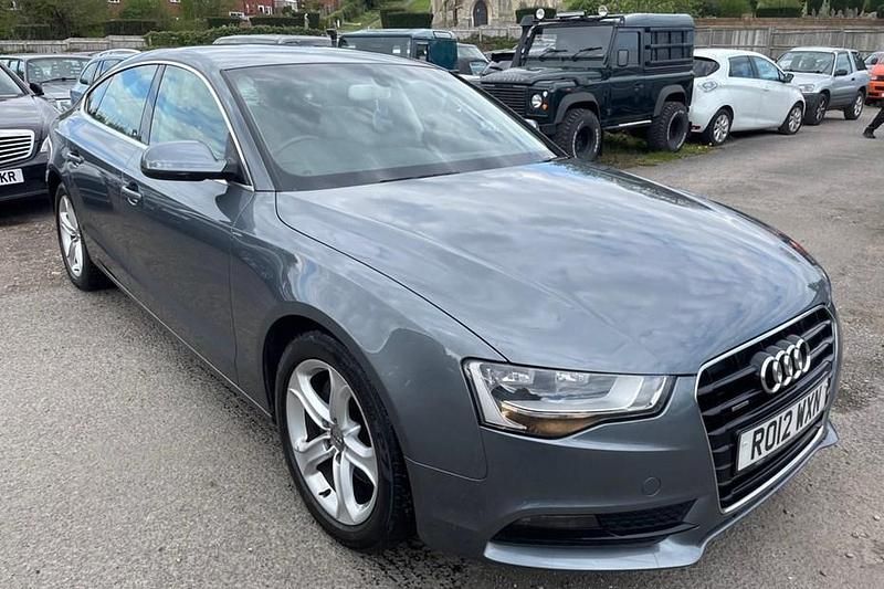Grey Used 2012 Audi A5 Sportback Design Hatchback | £4,999 (Fair price) - Image 1/1