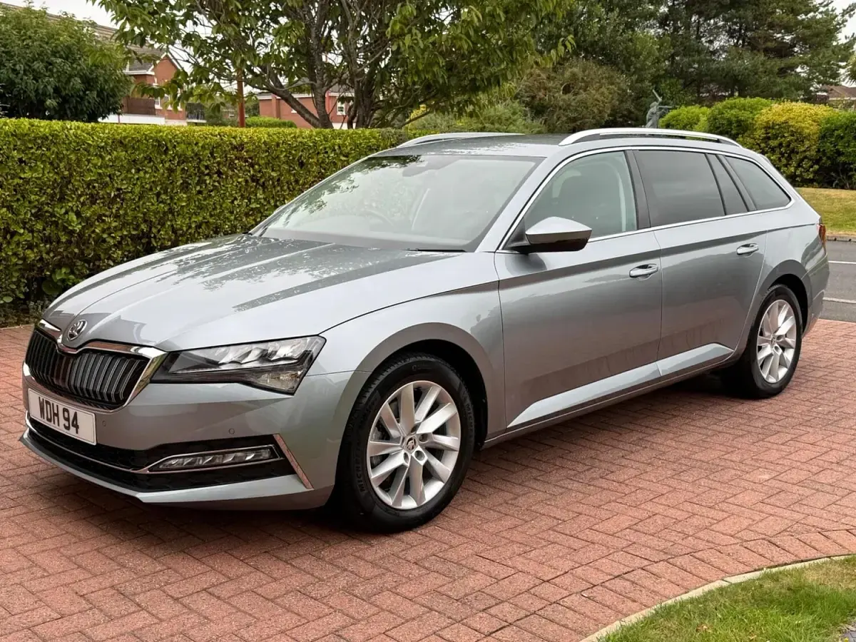 Used Skoda Superb SE Technology 218 HP (160 kW) 2021 Grey Estate