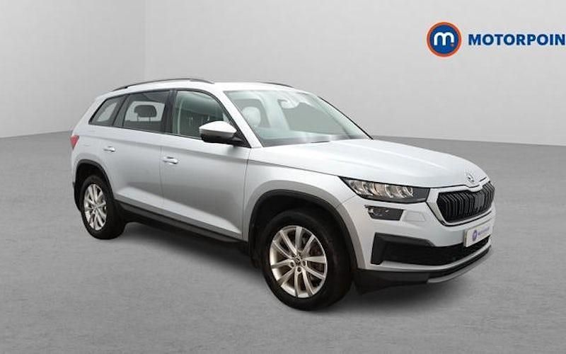 Used Skoda Kodiaq SE 150 HP (110 kW) 2021 Silver SUV