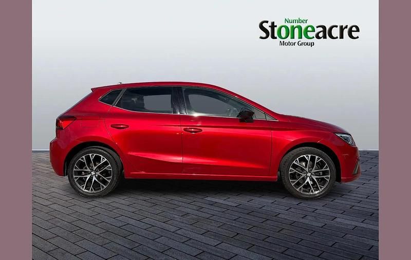 Used Seat Ibiza XCELLENCE Lux 110 HP (80 kW) 2023 Red Hatchback