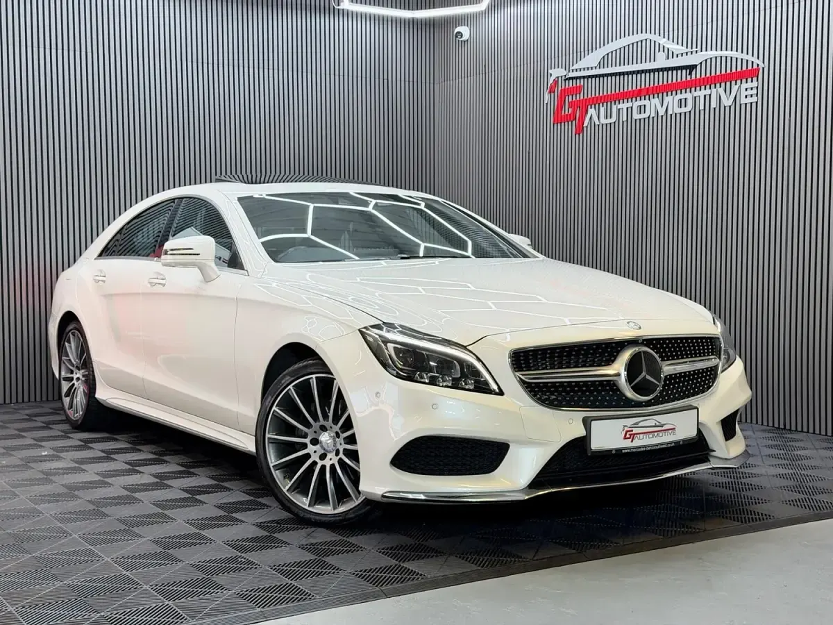 Used Mercedes CLS220 AMG line 2015 White Coupe