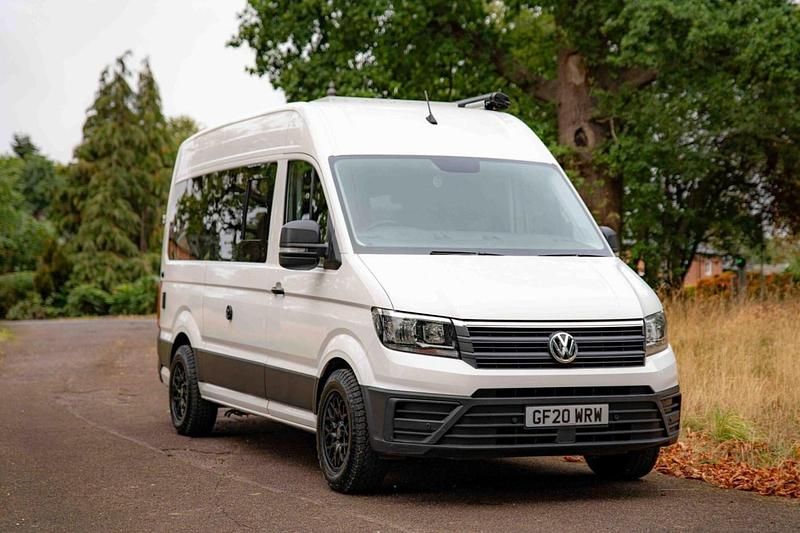 White Used 2020 VW Crafter Trendline Van | £59,995 - Image 1/4