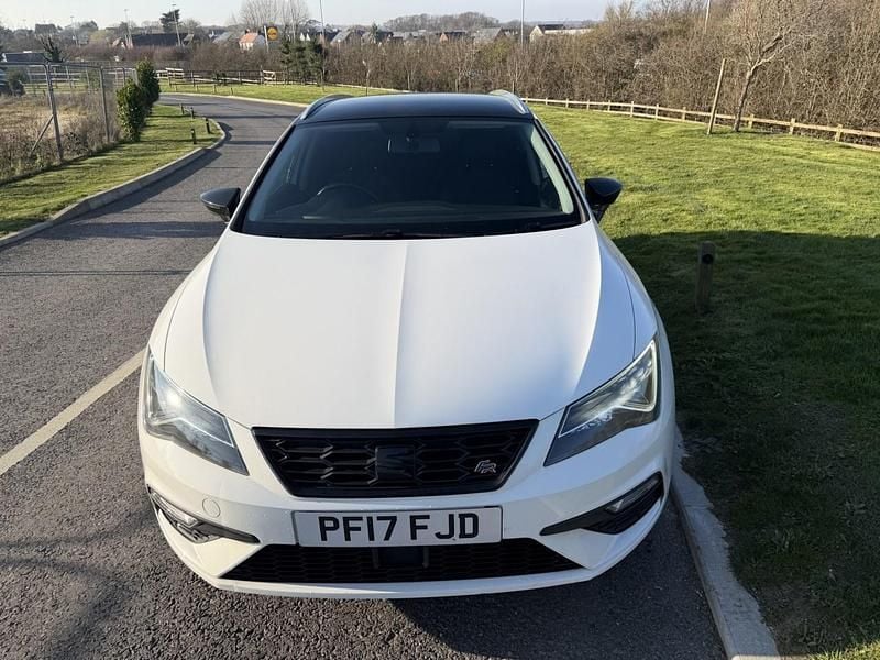 Used Seat Leon FR 2017 White Estate