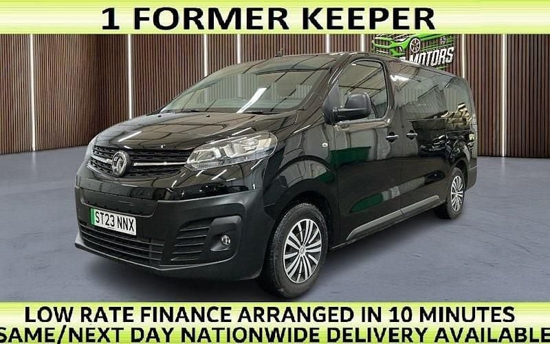 Black Used 2023 Vauxhall Vivaro MPV | £15,777 (Good price) - Image 1/2