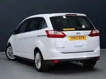 Used Ford Grand C-Max Titanium 120 HP (88 kW) 2017 White MPV