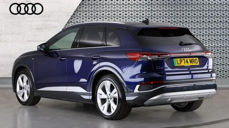 Used Audi Q4 e-tron S-Line 210 kW (286 HP) 2024 Blue SUV