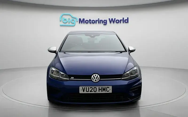 Used VW Golf VII R 300 HP (220 kW) 2020 Blue Hatchback