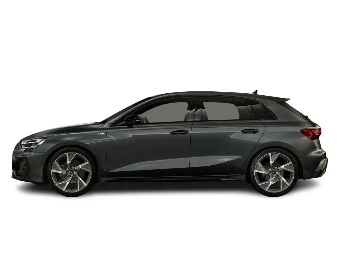 New Audi A3 Black Edition 2026 Grey Hatchback
