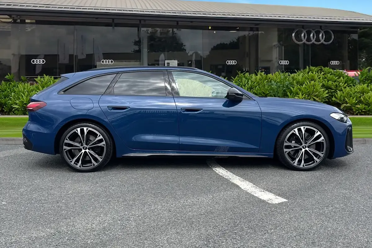 New Audi S5 Black Edition 2026 Blue Estate