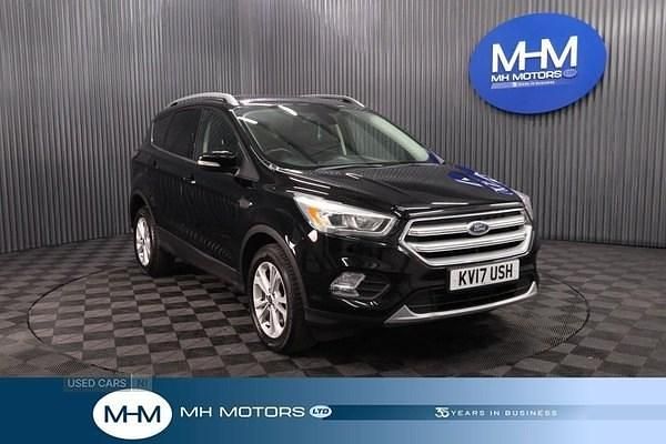 Used Ford Kuga Titanium 120 HP (88 kW) 2017 Black SUV