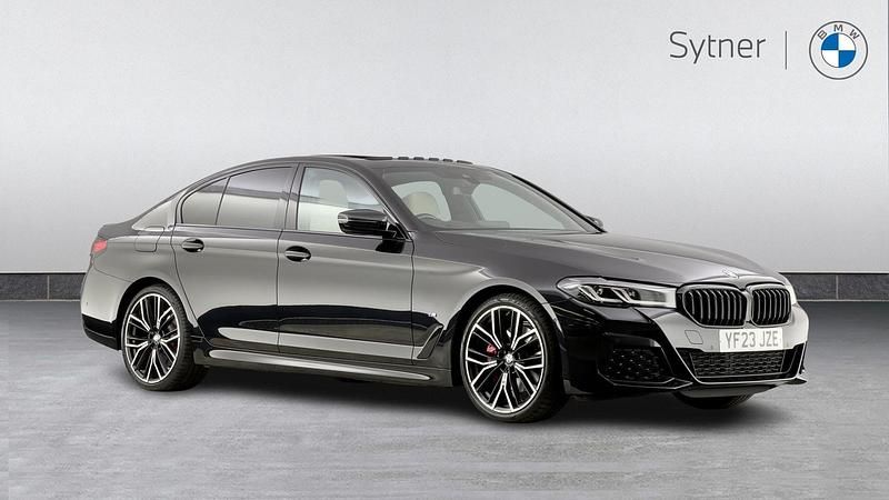 Black Used 2023 BMW 520 M Sport Sedan | £32,500 (Expensive) - Image 1/4
