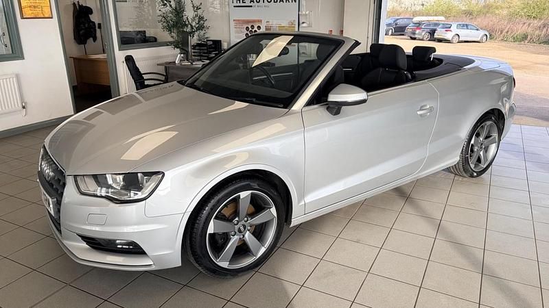 Used Audi A3 Cabriolet Sport 140 HP (102 kW) 2014 Silver Cabriolet