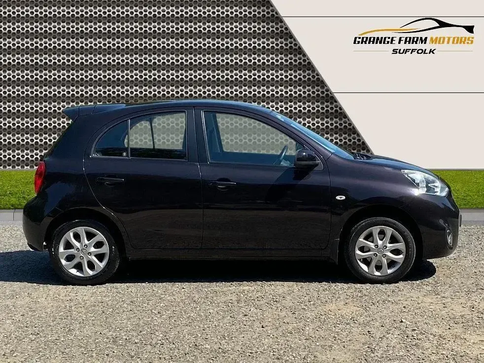 Used Nissan Micra Acenta 80 HP (58 kW) 2014 Black Hatchback