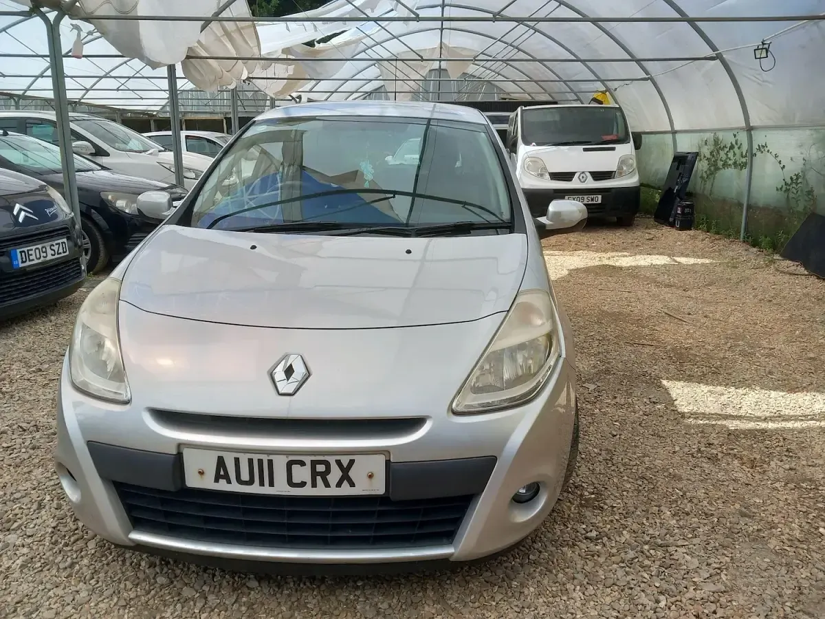 Used Renault Clio Expression 88 HP (64 kW) 2011 Silver Hatchback