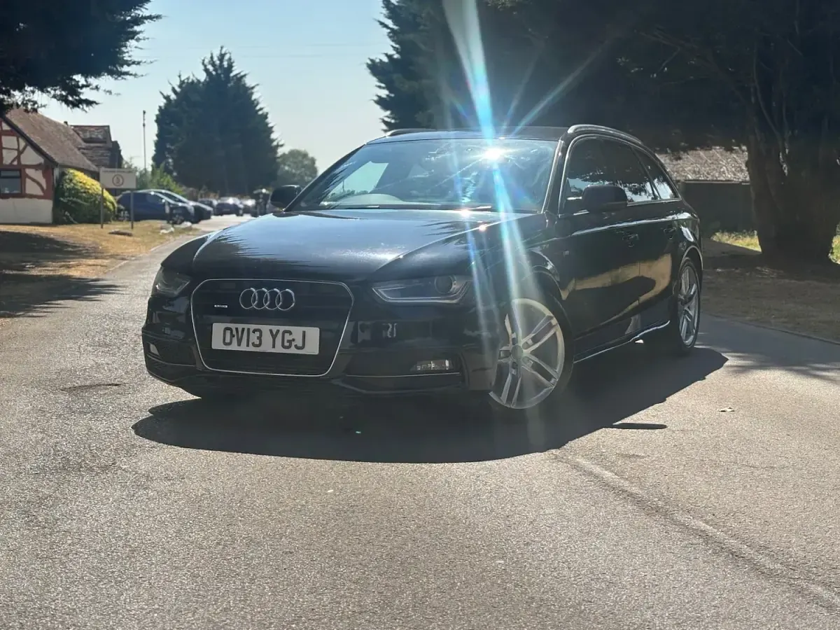 Used Audi A4 S-Line 2013 Black Estate