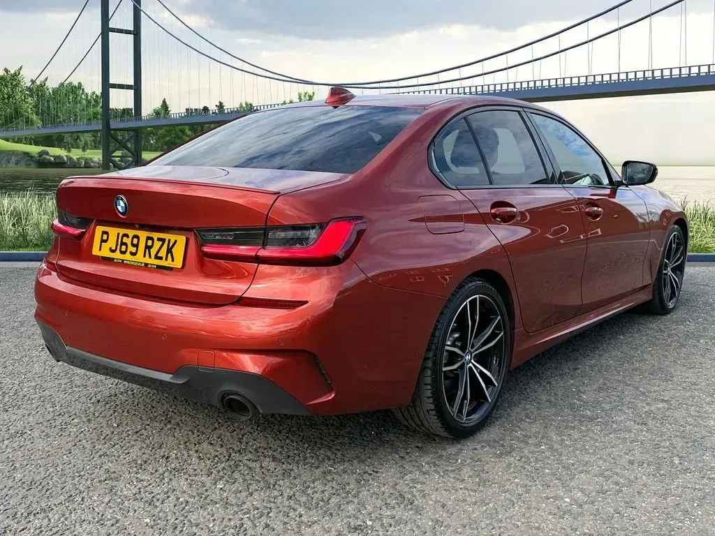 Used BMW 320 M Sport 2019 Orange Sedan