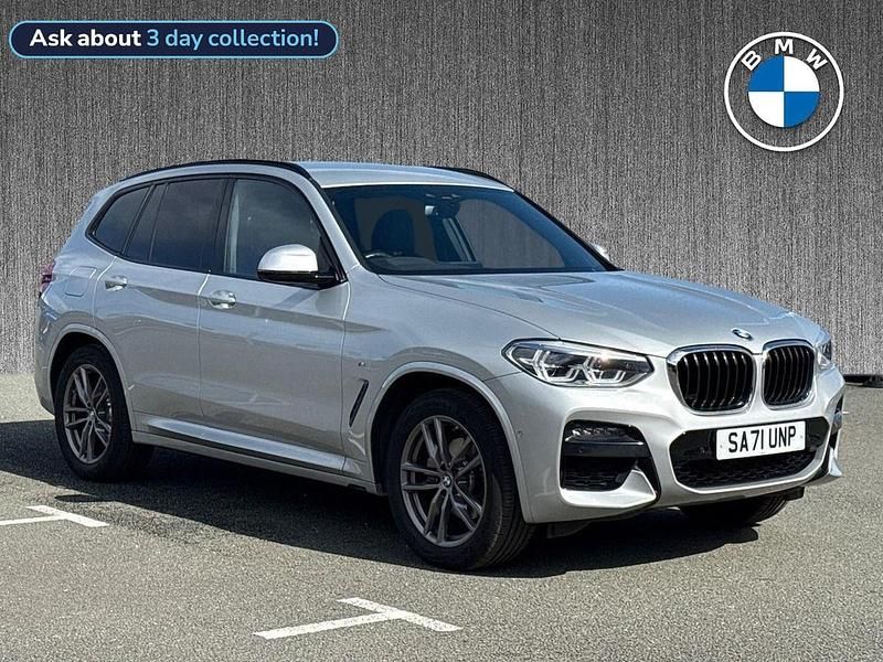 Silver Used 2021 BMW X3 M Sport SUV | £29,299 (Super price) - Image 1/3