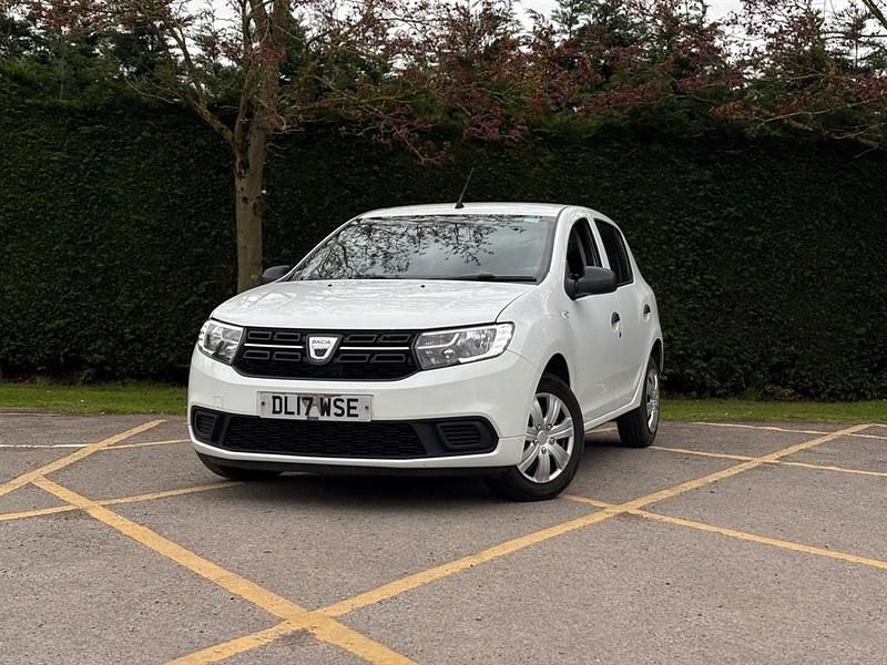 Used Dacia Sandero Ambiance 2017 White Hatchback