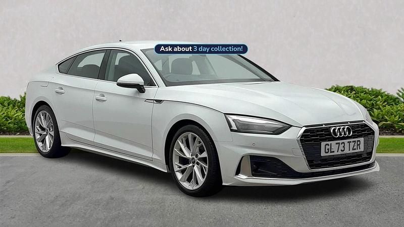 White Used 2023 Audi A5 Sport | £25,945 (Good price) - Image 1/4