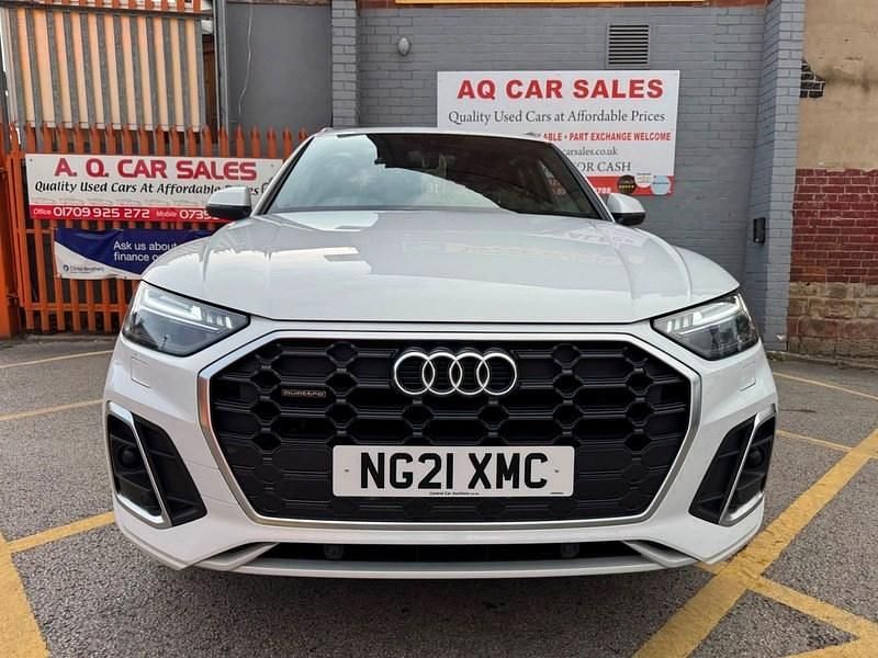 Used Audi Q5 S-Line 2021 White SUV