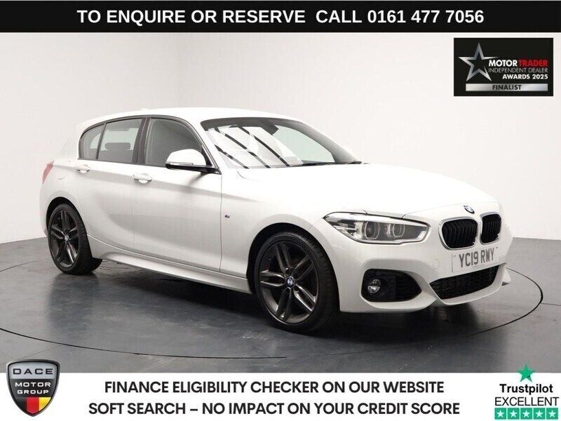 White Used 2019 BMW 118 M Sport Hatchback | £13,290 (Good price) - Image 1/3