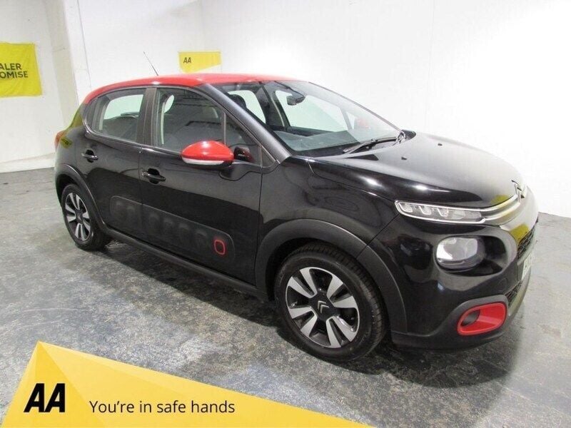 Black Used 2017 Citroën C3 Feel Hatchback | £6,675 (Fair price) - Image 1/3