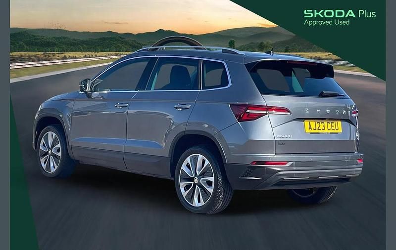 Used Skoda Karoq SE L 150 HP (110 kW) 2023 Graphite grey metallic SUV